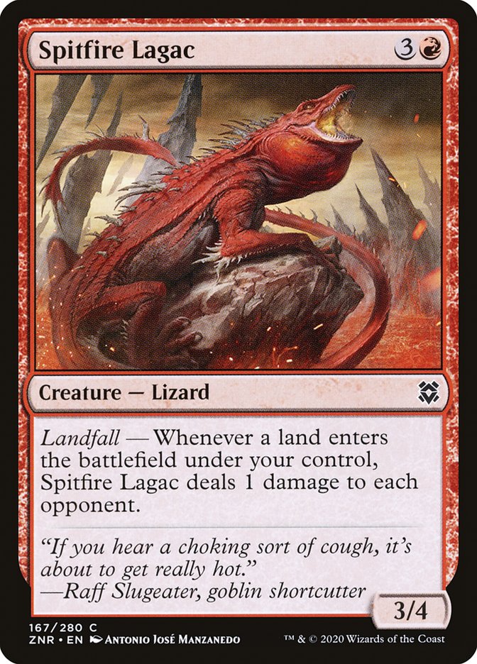 Spitfire Lagac [Zendikar Rising] | Odin's Place