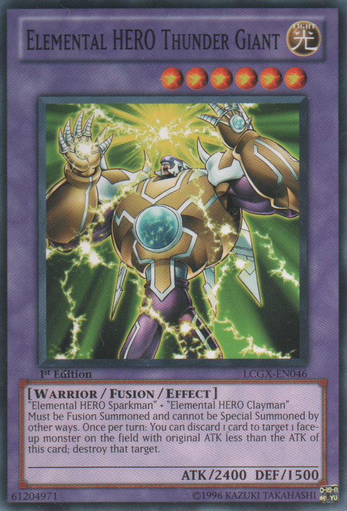 Elemental HERO Thunder Giant [LCGX-EN046] Common | Odin's Place