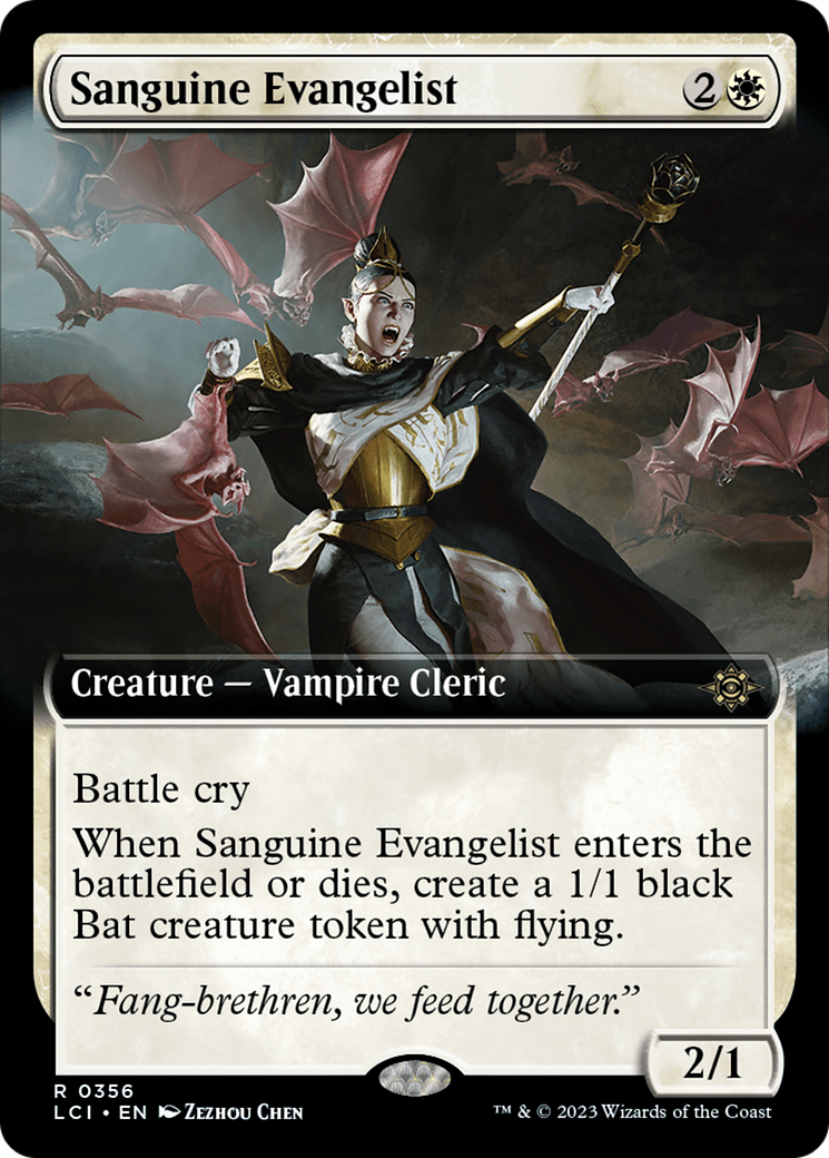 Sanguine Evangelist (Extended Art) [The Lost Caverns of Ixalan] | Odin's Place