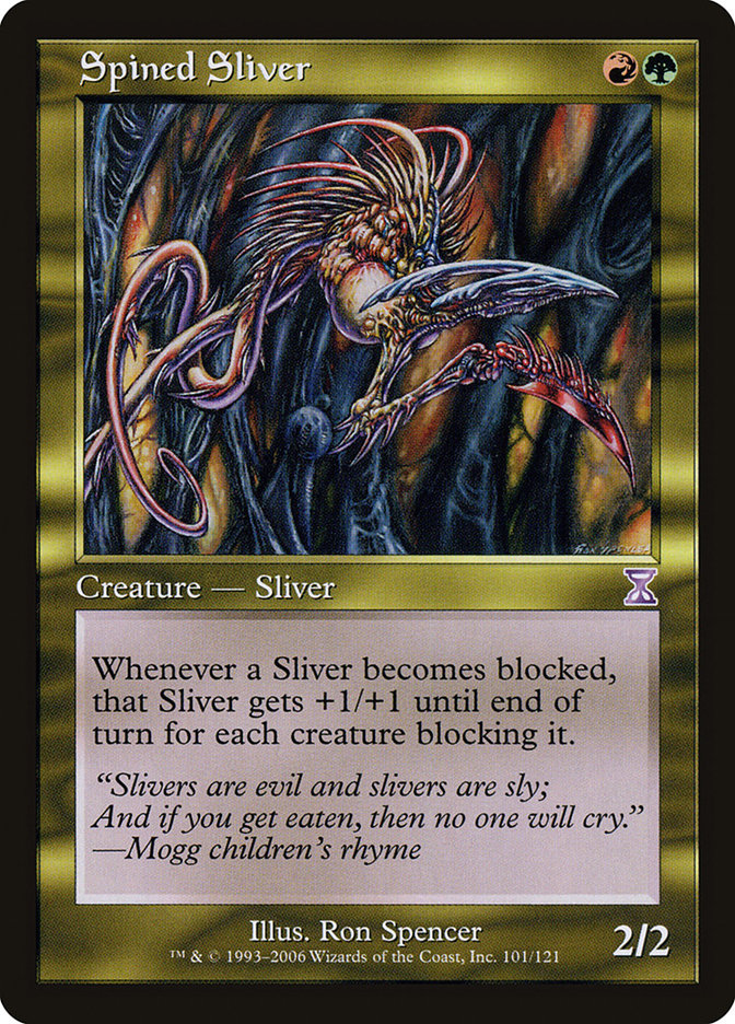 Spined Sliver (101) [Time Spiral Timeshifted] | Odin's Place