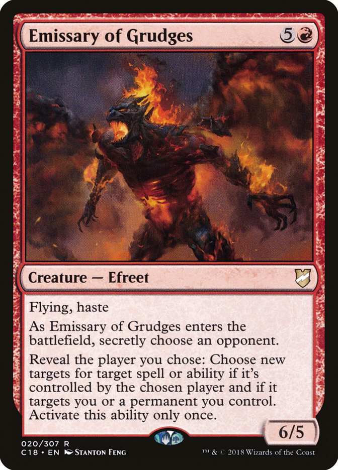 Emissary of Grudges (20) [Commander 2018] | Odin's Place