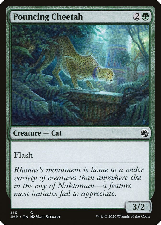 Pouncing Cheetah [Jumpstart] | Odin's Place