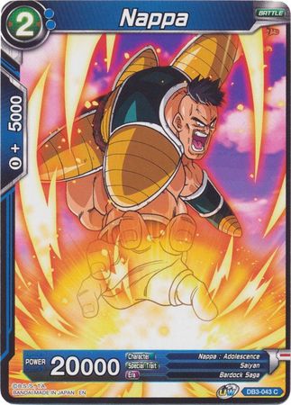 Nappa (DB3-043) [Giant Force] | Odin's Place
