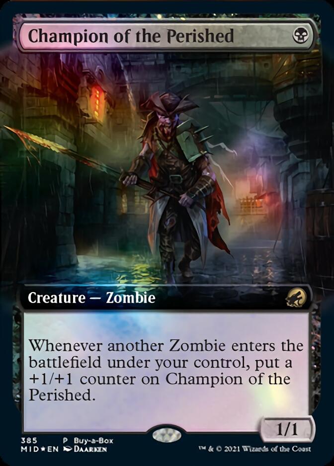 Champion of the Perished (Buy-A-Box) [Innistrad: Midnight Hunt] | Odin's Place