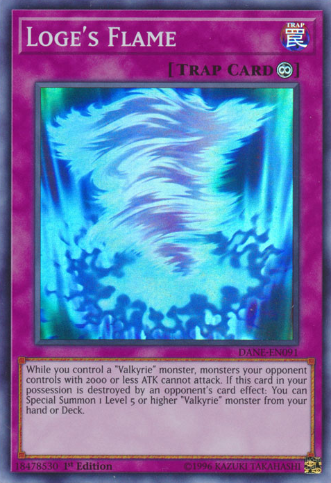 Loge's Flame [DANE-EN091] Super Rare | Odin's Place