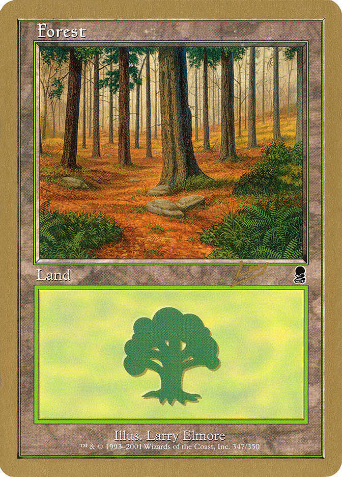 Forest (rl347) (Raphael Levy) [World Championship Decks 2002] | Odin's Place