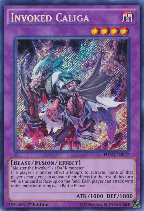 Invoked Caliga [FUEN-EN027] Secret Rare | Odin's Place