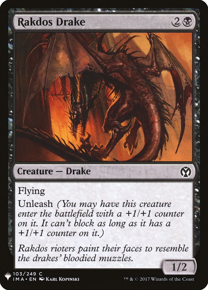 Rakdos Drake [Mystery Booster] | Odin's Place
