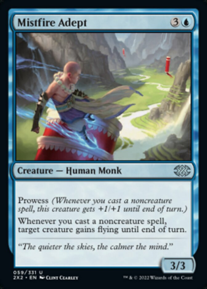 Mistfire Adept [Double Masters 2022] | Odin's Place