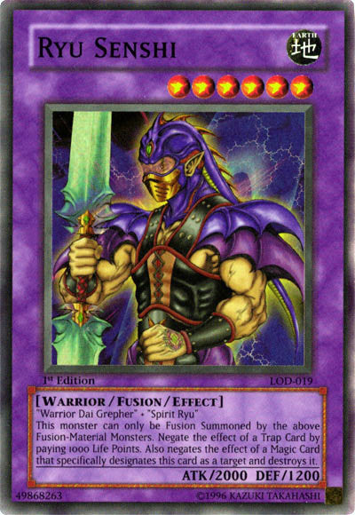 Ryu Senshi [LOD-019] Super Rare | Odin's Place