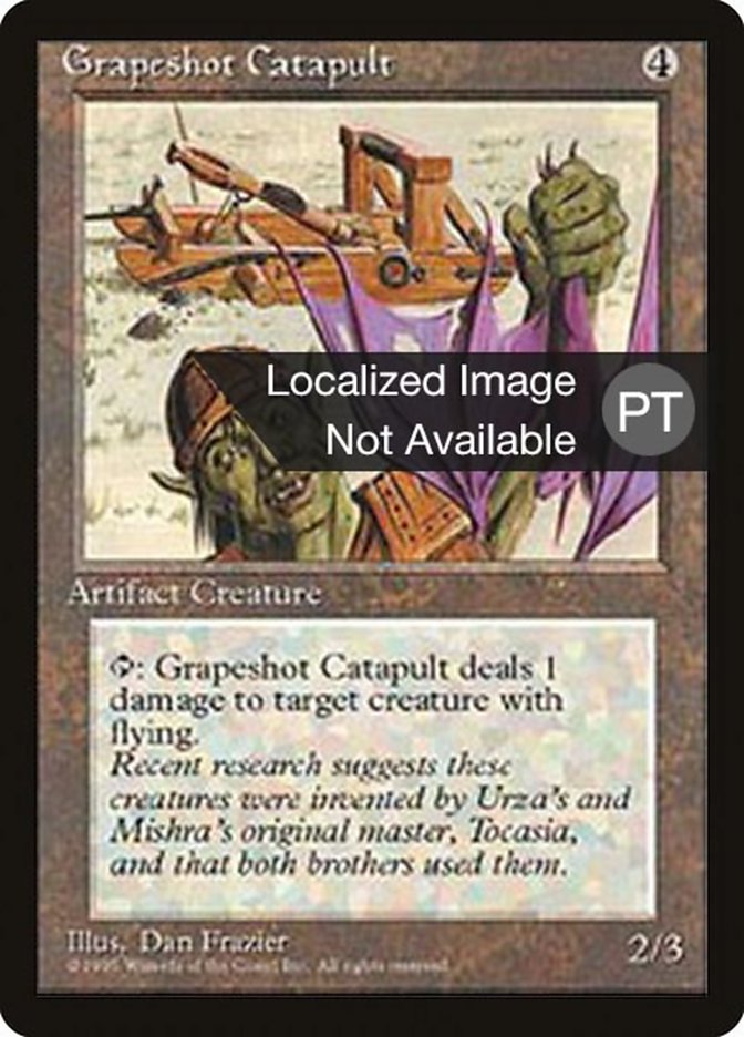 Grapeshot Catapult [Fourth Edition (Foreign Black Border)] | Odin's Place