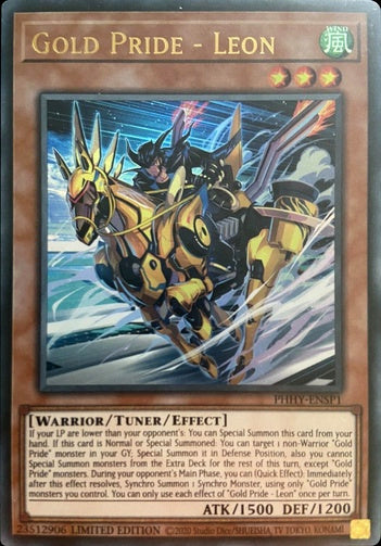 Gold Pride - Leon [PHHY-ENSP1] Ultra Rare | Odin's Place