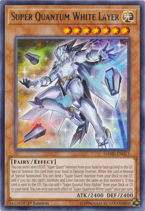 Super Quantum White Layer [DANE-EN013] Rare | Odin's Place