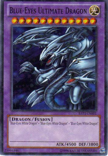 Blue-Eyes Ultimate Dragon [BATT-EN001] Starfoil Rare | Odin's Place