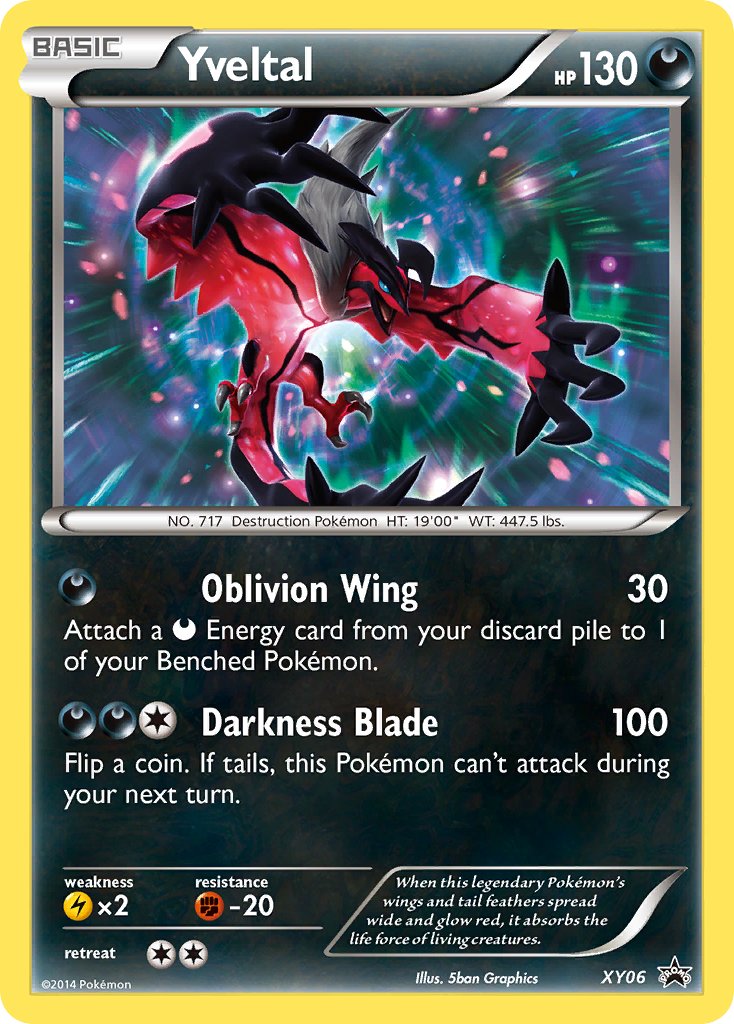 Yveltal (XY06) [XY: Black Star Promos] | Odin's Place