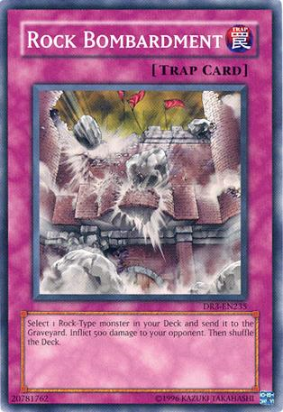Rock Bombardment [DR3-EN235] Common | Odin's Place