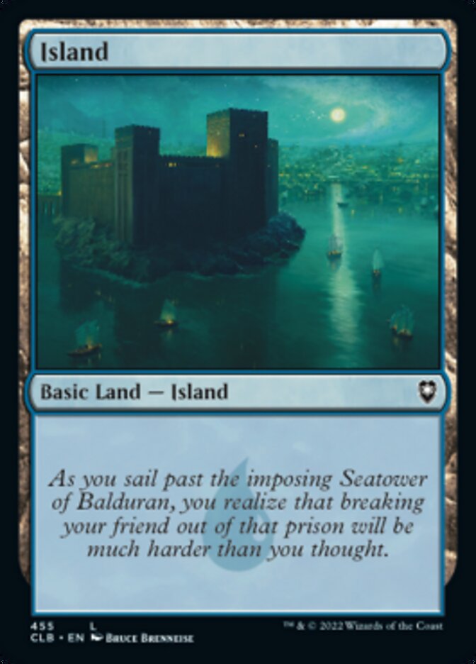 Island (455) [Commander Legends: Battle for Baldur's Gate] | Odin's Place