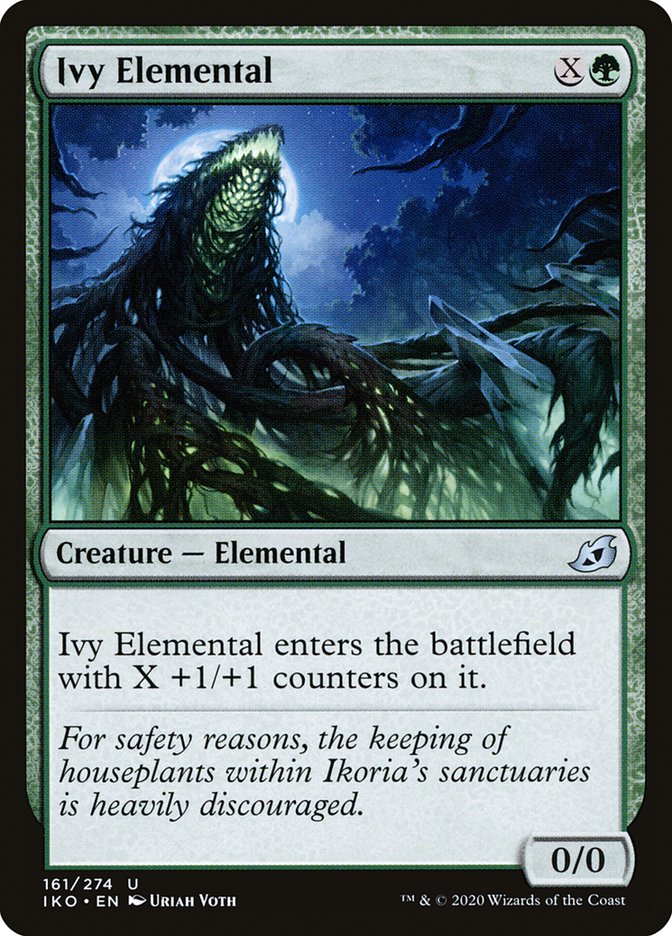 Ivy Elemental [Ikoria: Lair of Behemoths] | Odin's Place