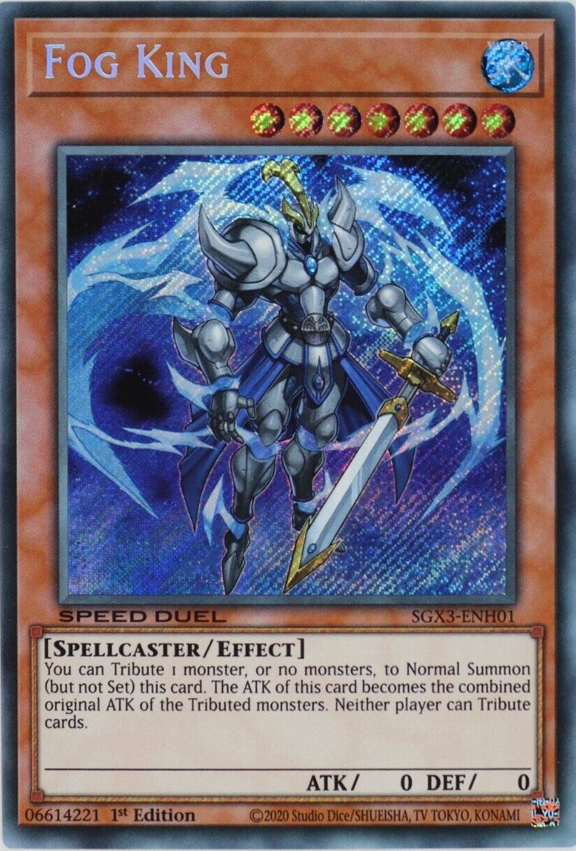 Fog King [SGX3-ENH01] Secret Rare | Odin's Place