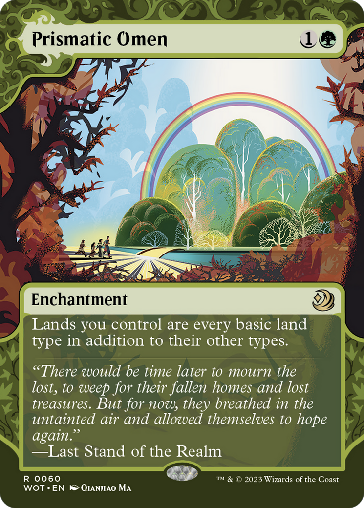 Prismatic Omen [Wilds of Eldraine: Enchanting Tales] | Odin's Place