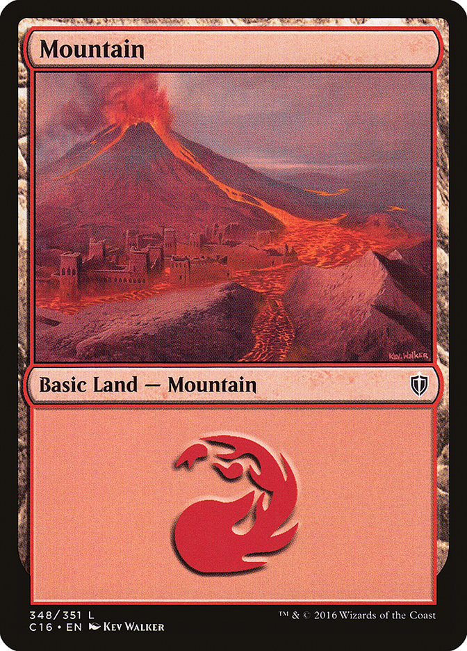 Mountain (348) [Commander 2016] | Odin's Place