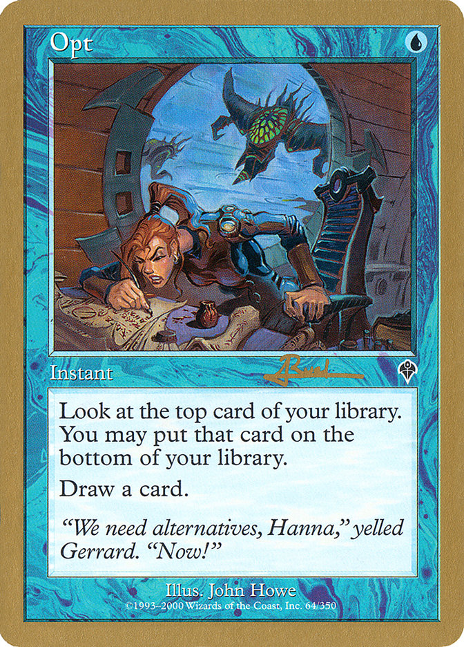 Opt (Antoine Ruel) [World Championship Decks 2001] | Odin's Place