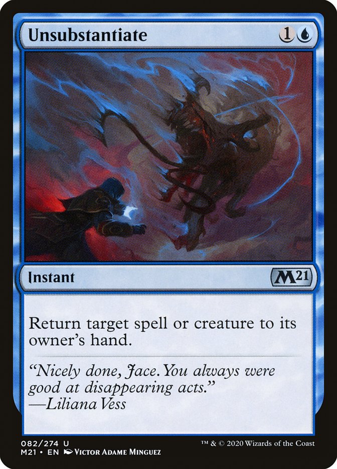 Unsubstantiate [Core Set 2021] | Odin's Place