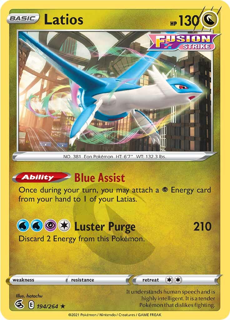 Latios (194/264) [Sword & Shield: Fusion Strike] | Odin's Place