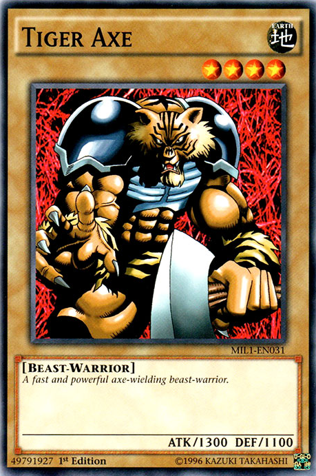 Tiger Axe [MIL1-EN031] Common | Odin's Place