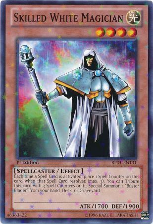 Skilled White Magician [BP01-EN131] Starfoil Rare | Odin's Place