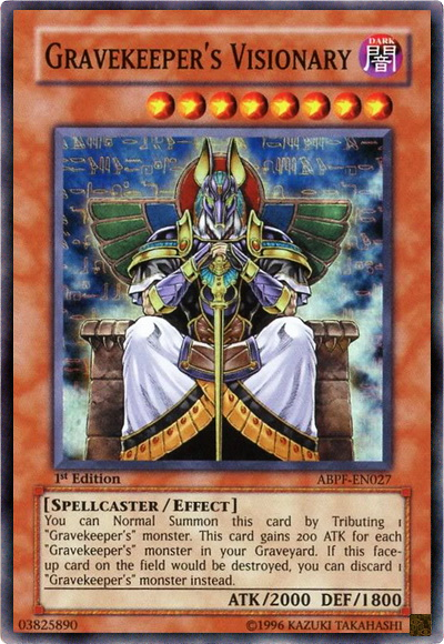 Gravekeeper's Visionary [ABPF-EN027] Super Rare | Odin's Place