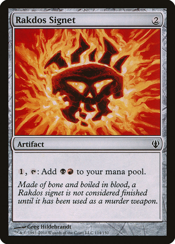 Rakdos Signet (114) [Archenemy] | Odin's Place