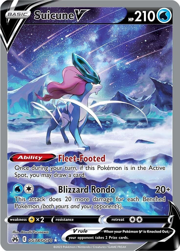 Suicune V (GG38/GG70) [Sword & Shield: Crown Zenith] | Odin's Place