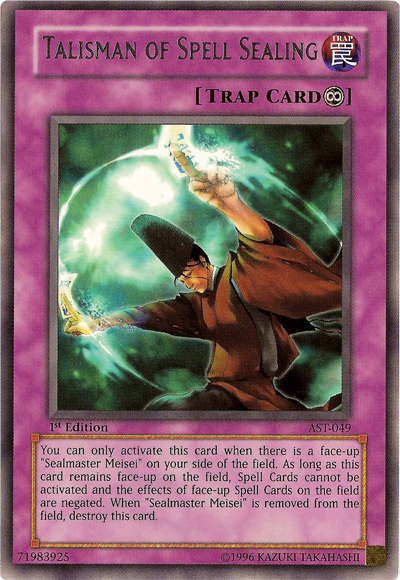 Talisman of Spell Sealing [AST-049] Rare | Odin's Place