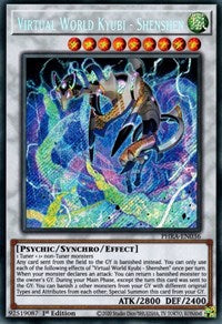 Virtual World Kyubi - Shenshen [PHRA-EN036] Secret Rare | Odin's Place