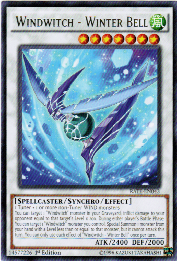 Windwitch - Winter Bell [RATE-EN043] Rare | Odin's Place
