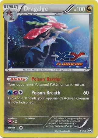 Dragalge (XY10) (Staff) [XY: Black Star Promos] | Odin's Place