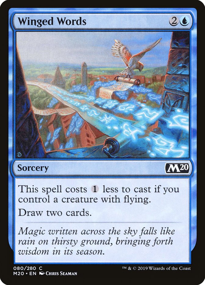 Winged Words [Core Set 2020] | Odin's Place