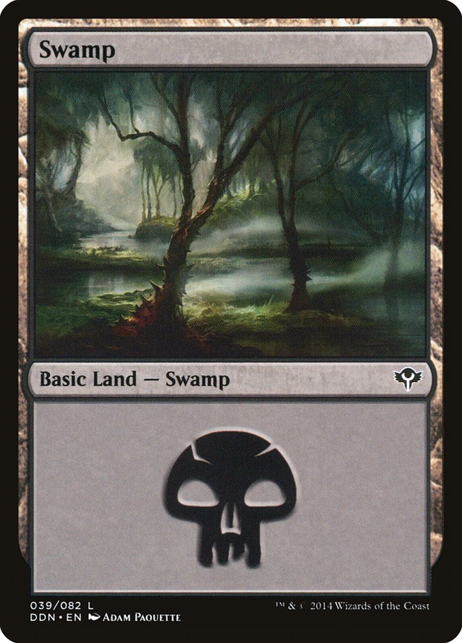 Swamp (39) [Duel Decks: Speed vs. Cunning] | Odin's Place