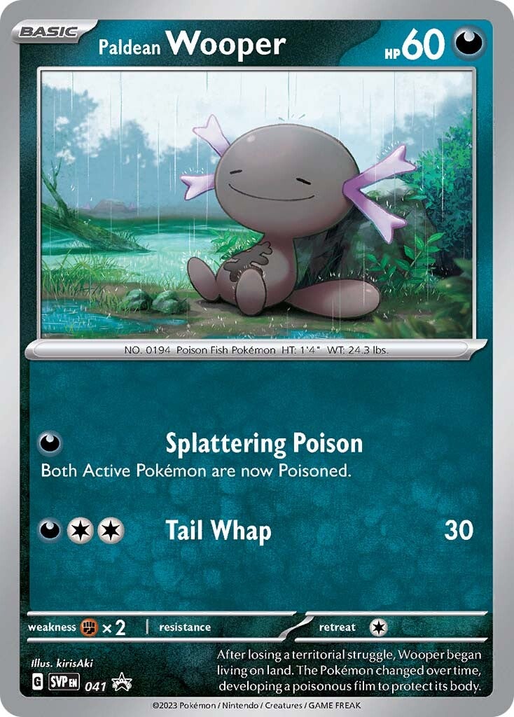 Paldean Wooper (041) [Scarlet & Violet: Black Star Promos] | Odin's Place