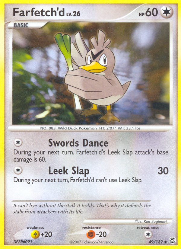 Farfetch'd (49/132) [Diamond & Pearl: Secret Wonders] | Odin's Place