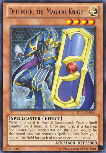 Defender, the Magical Knight (Purple) [DL14-EN006] Rare | Odin's Place
