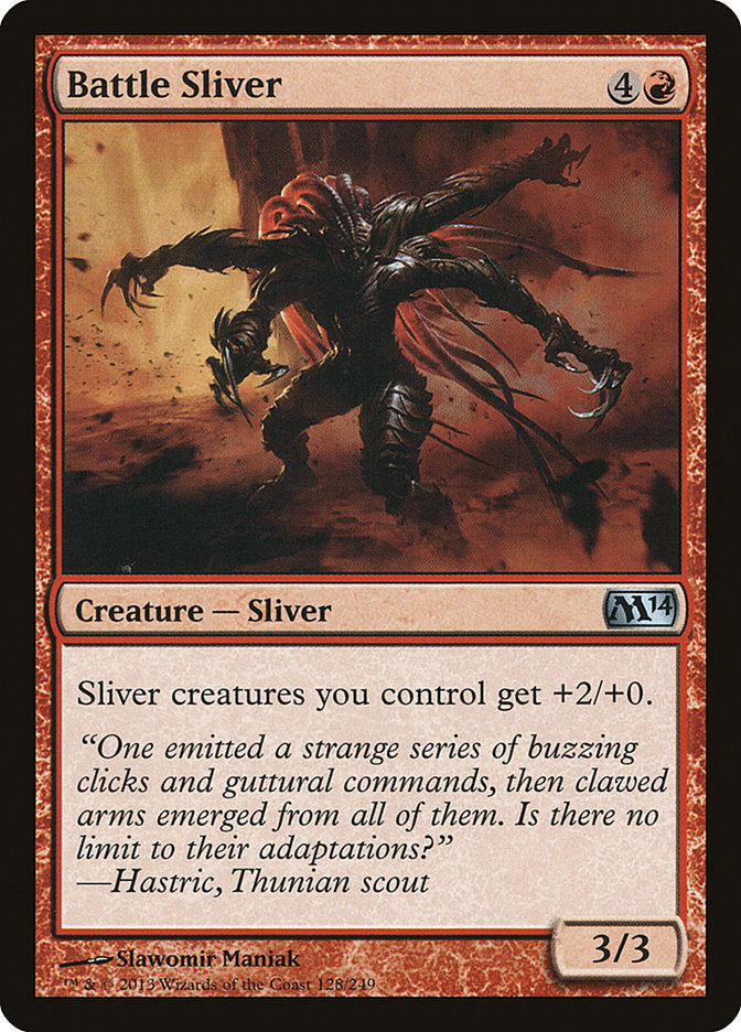 Battle Sliver (128) [Magic 2014] | Odin's Place
