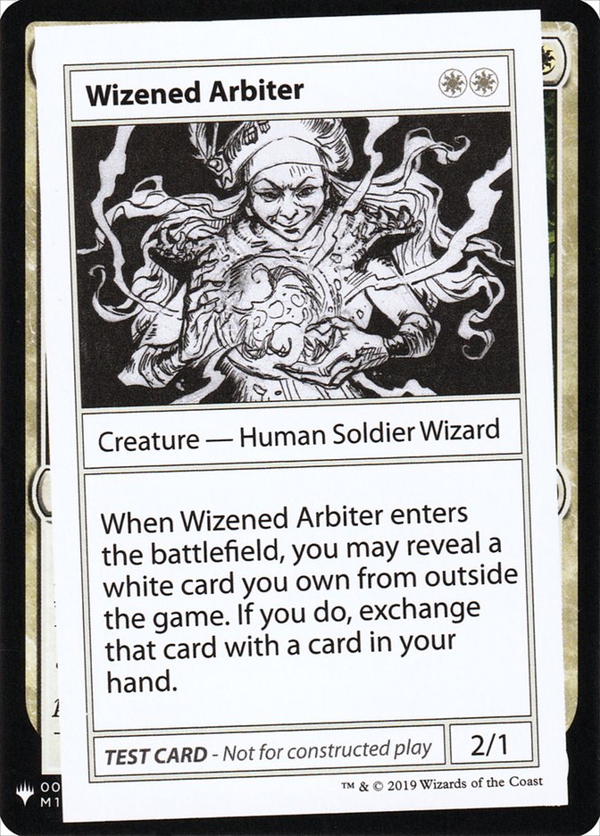 Wizened Arbiter [Mystery Booster Playtest Cards] | Odin's Place