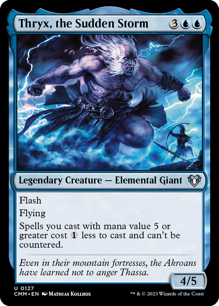 Thryx, the Sudden Storm [Commander Masters] | Odin's Place