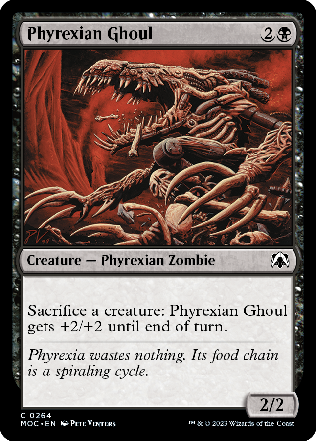 Phyrexian Ghoul [March of the Machine Commander] | Odin's Place