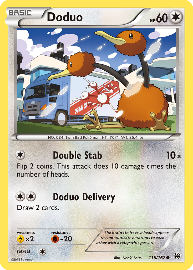 Doduo (116/162) [XY: BREAKthrough] | Odin's Place