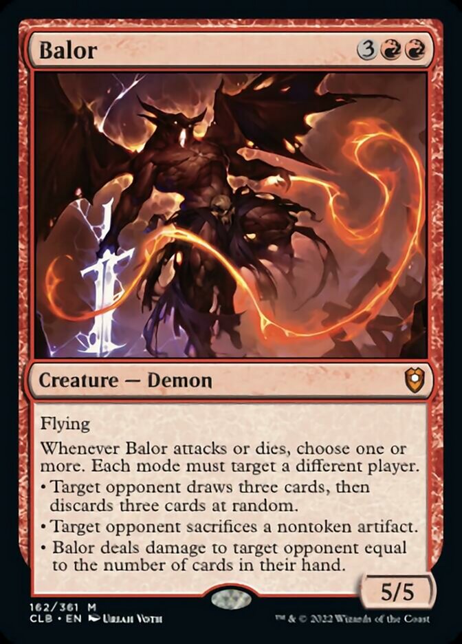 Balor [Commander Legends: Battle for Baldur's Gate] | Odin's Place