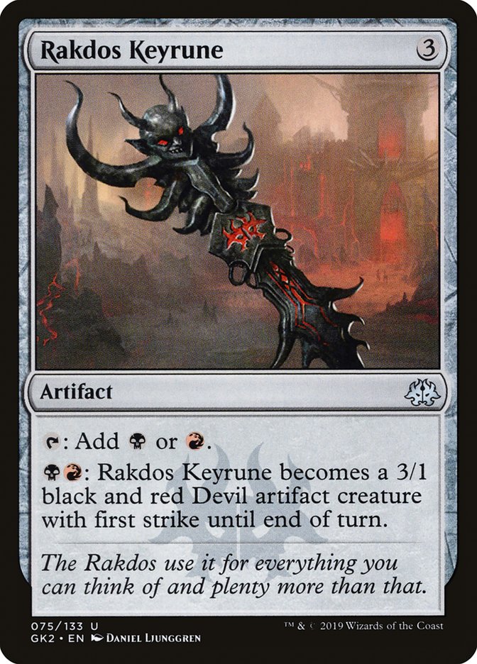 Rakdos Keyrune (75) [Ravnica Allegiance Guild Kit] | Odin's Place