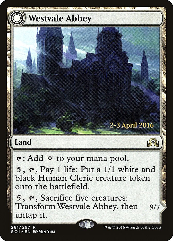 Westvale Abbey // Ormendahl, Profane Prince [Shadows over Innistrad Prerelease Promos] | Odin's Place
